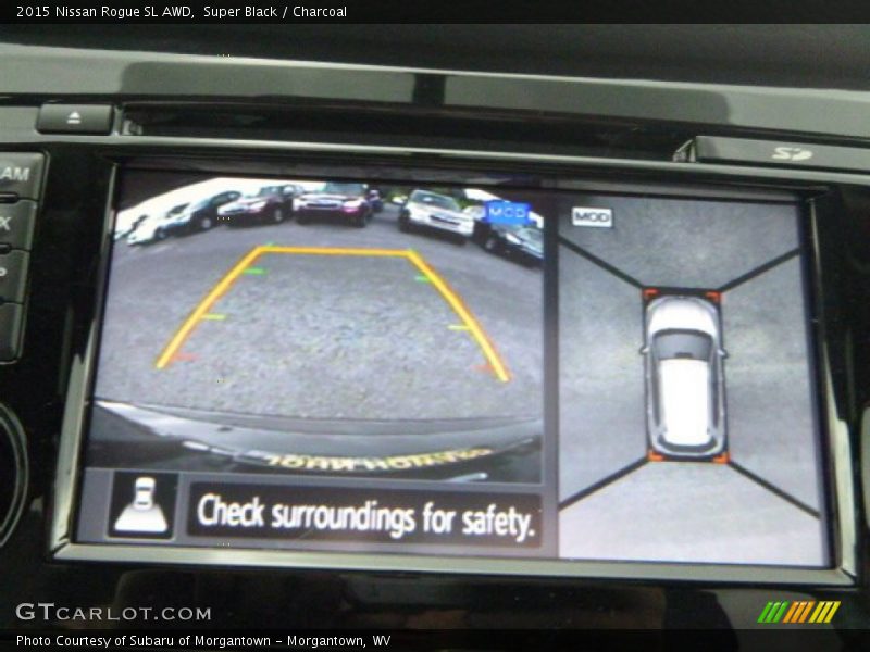 Super Black / Charcoal 2015 Nissan Rogue SL AWD