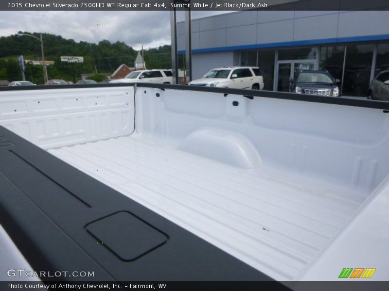 Summit White / Jet Black/Dark Ash 2015 Chevrolet Silverado 2500HD WT Regular Cab 4x4