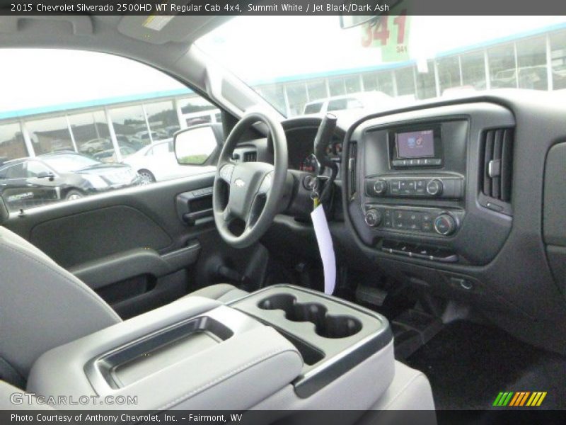 Summit White / Jet Black/Dark Ash 2015 Chevrolet Silverado 2500HD WT Regular Cab 4x4
