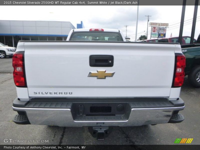 Summit White / Jet Black/Dark Ash 2015 Chevrolet Silverado 2500HD WT Regular Cab 4x4