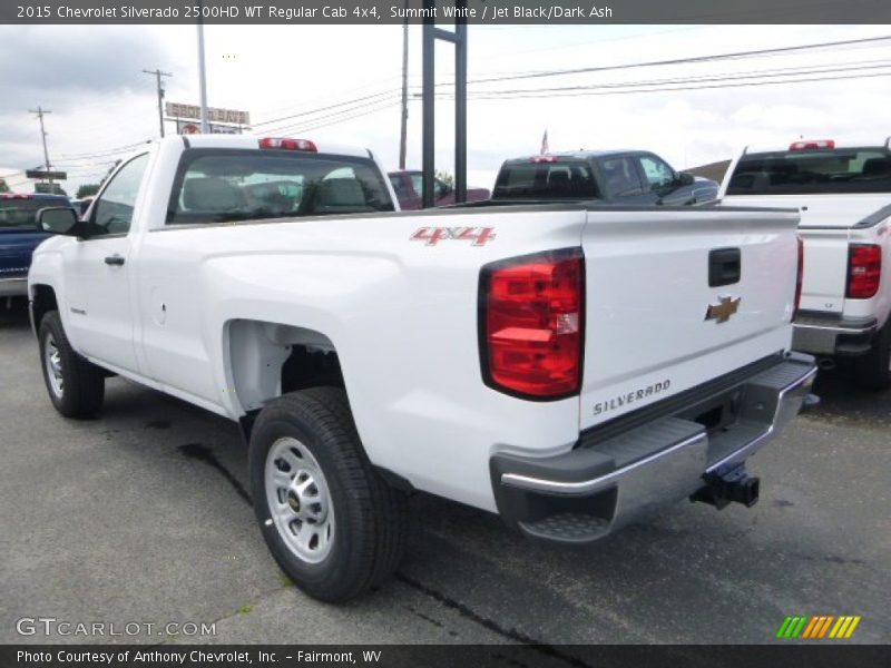 Summit White / Jet Black/Dark Ash 2015 Chevrolet Silverado 2500HD WT Regular Cab 4x4