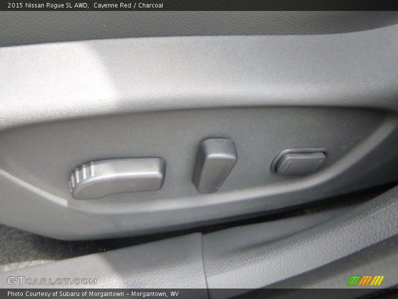 Cayenne Red / Charcoal 2015 Nissan Rogue SL AWD