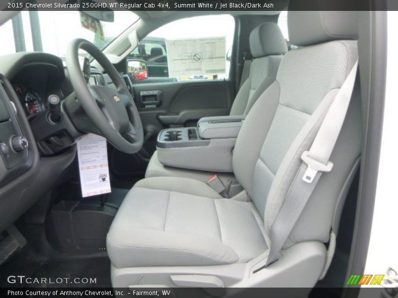 Summit White / Jet Black/Dark Ash 2015 Chevrolet Silverado 2500HD WT Regular Cab 4x4