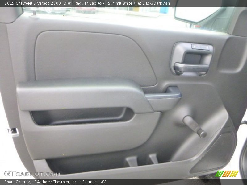 Summit White / Jet Black/Dark Ash 2015 Chevrolet Silverado 2500HD WT Regular Cab 4x4