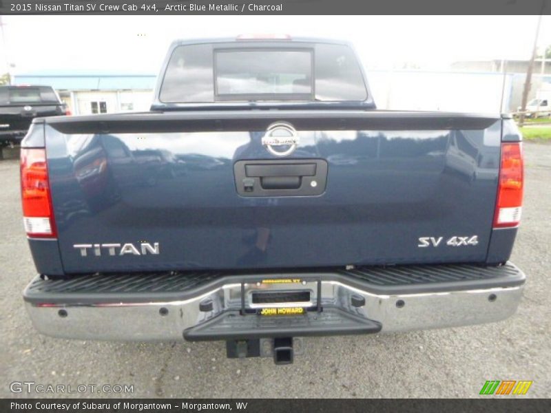 Arctic Blue Metallic / Charcoal 2015 Nissan Titan SV Crew Cab 4x4