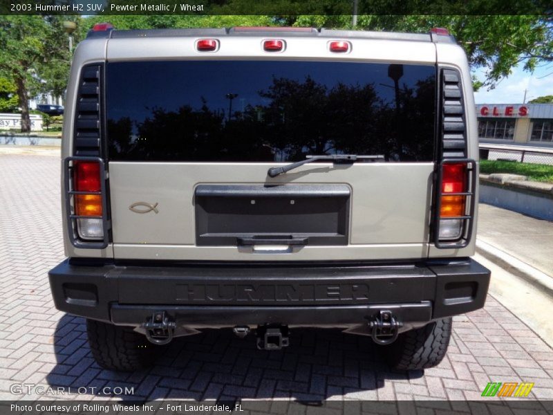 Pewter Metallic / Wheat 2003 Hummer H2 SUV