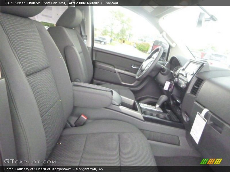Arctic Blue Metallic / Charcoal 2015 Nissan Titan SV Crew Cab 4x4