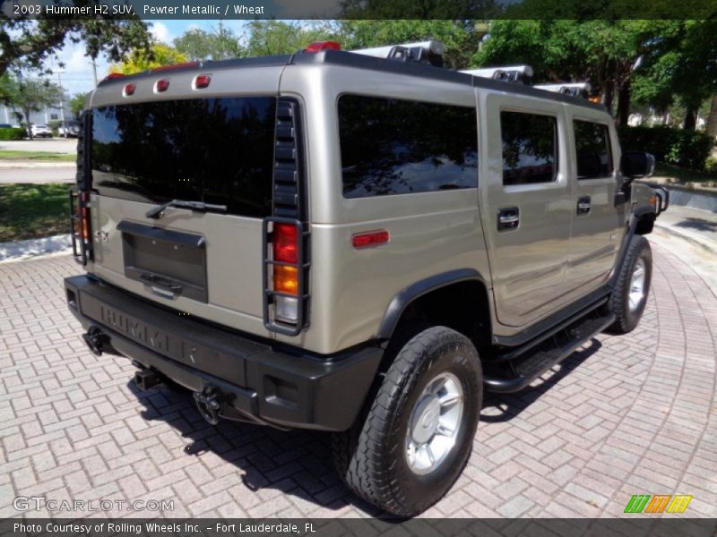 Pewter Metallic / Wheat 2003 Hummer H2 SUV