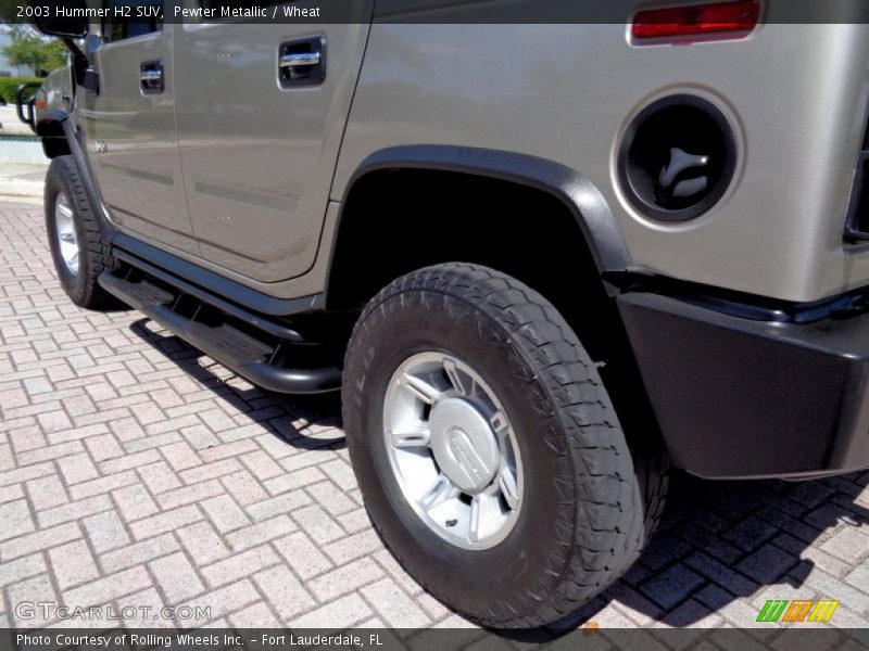 Pewter Metallic / Wheat 2003 Hummer H2 SUV