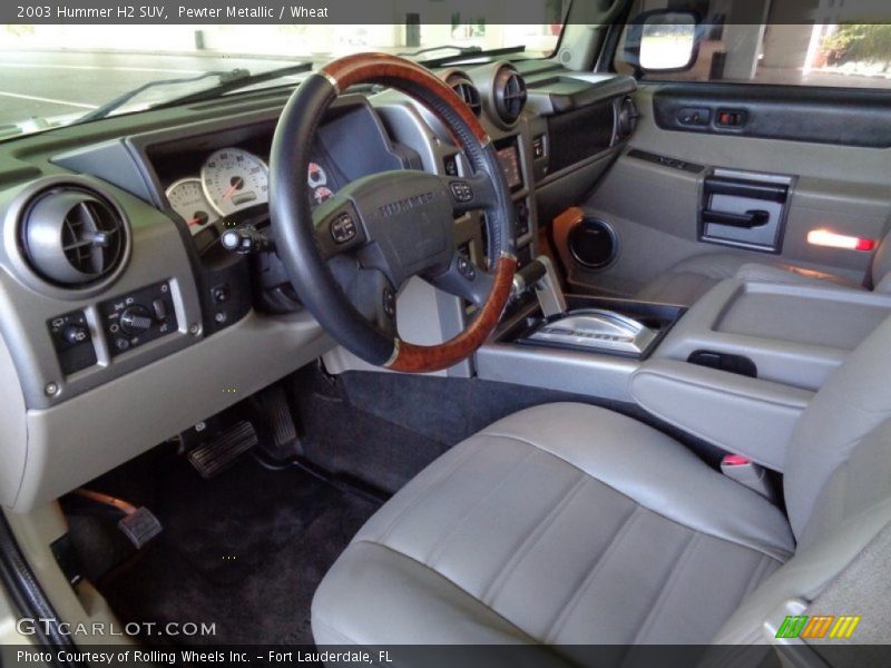 Wheat Interior - 2003 H2 SUV 