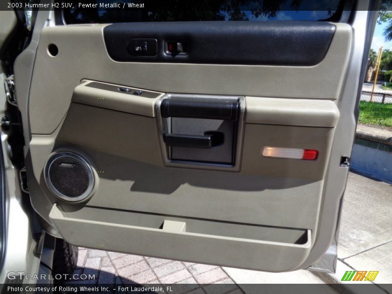 Pewter Metallic / Wheat 2003 Hummer H2 SUV