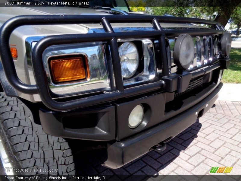 Pewter Metallic / Wheat 2003 Hummer H2 SUV