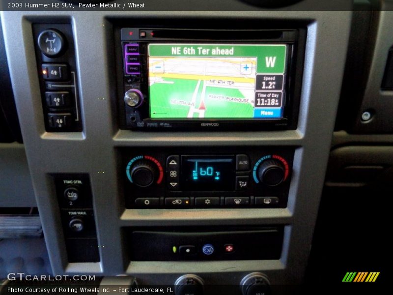 Navigation of 2003 H2 SUV