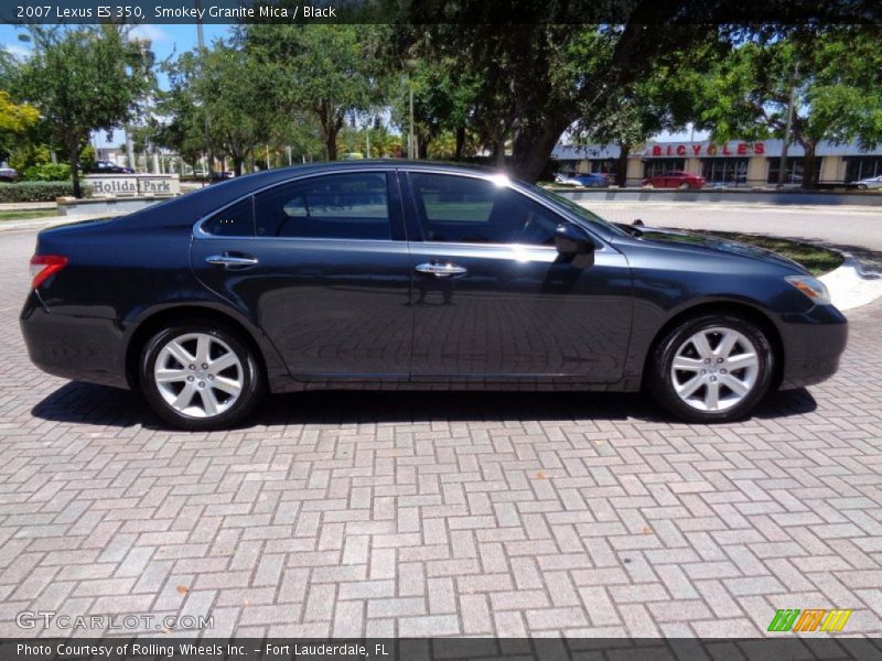 Smokey Granite Mica / Black 2007 Lexus ES 350