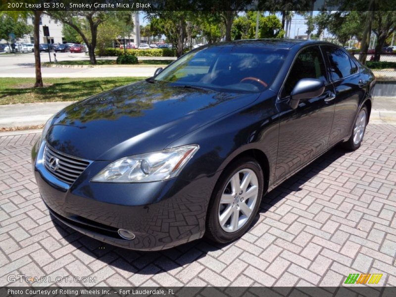 Smokey Granite Mica / Black 2007 Lexus ES 350
