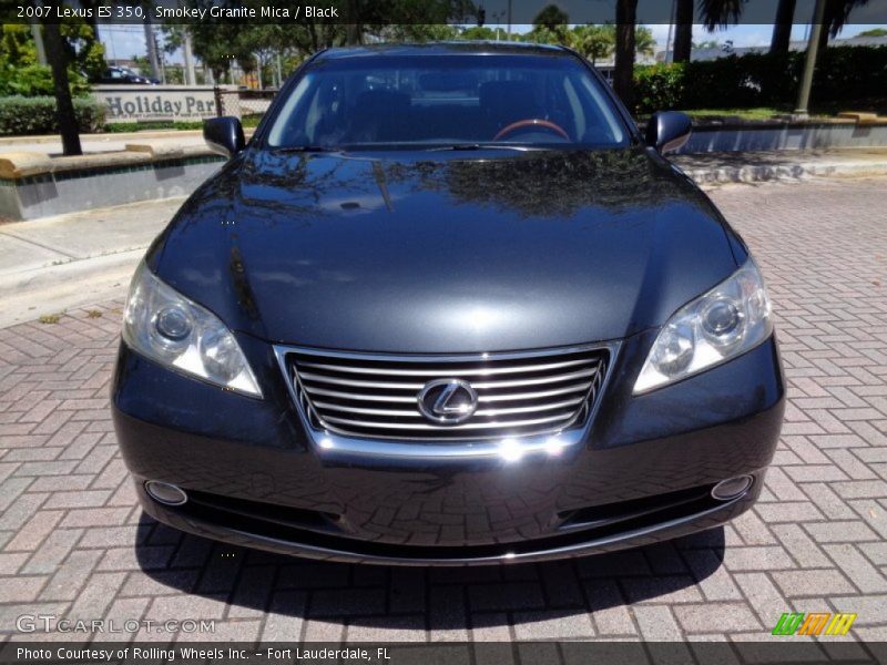 Smokey Granite Mica / Black 2007 Lexus ES 350