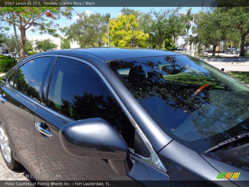 Smokey Granite Mica / Black 2007 Lexus ES 350