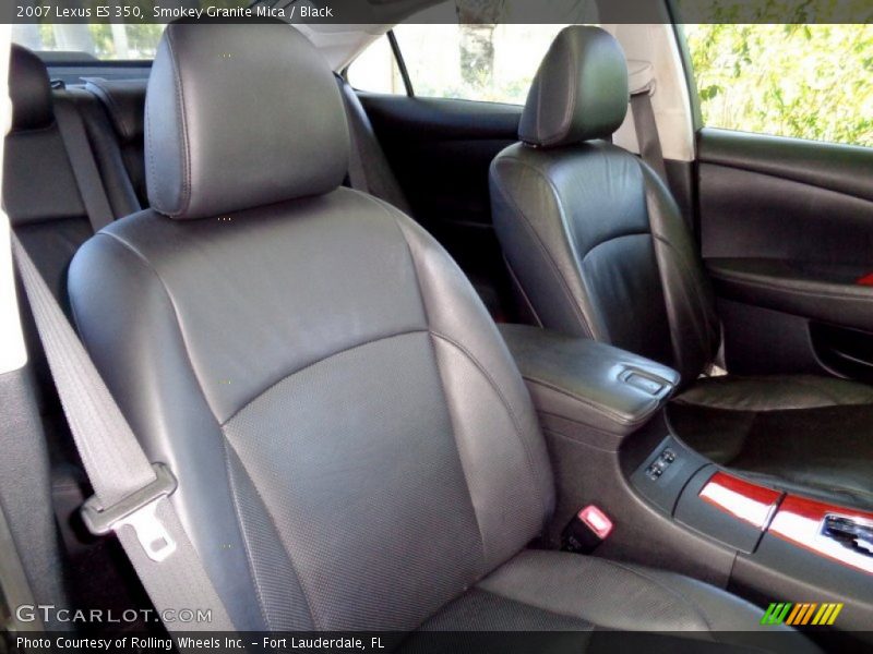 Smokey Granite Mica / Black 2007 Lexus ES 350