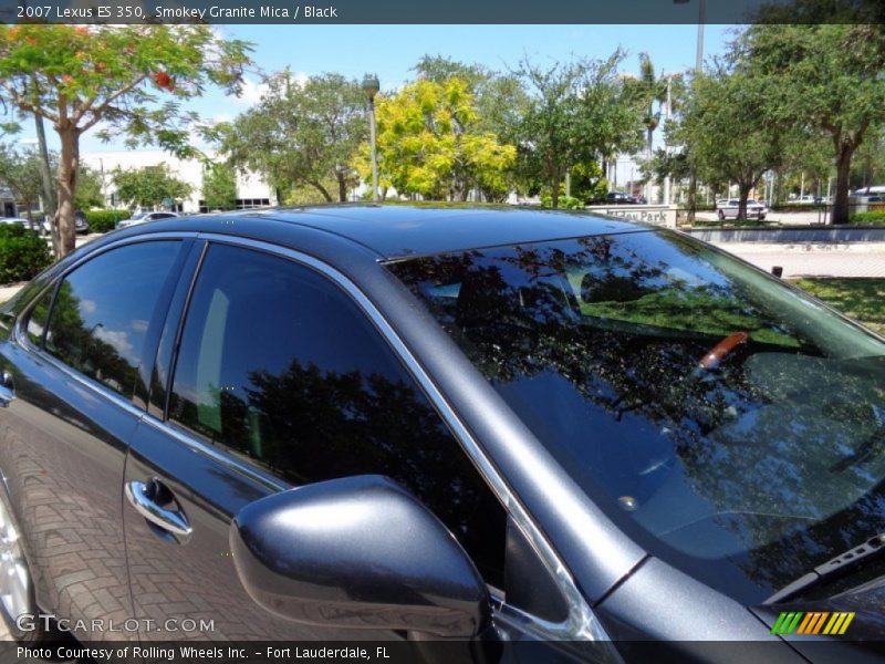 Smokey Granite Mica / Black 2007 Lexus ES 350