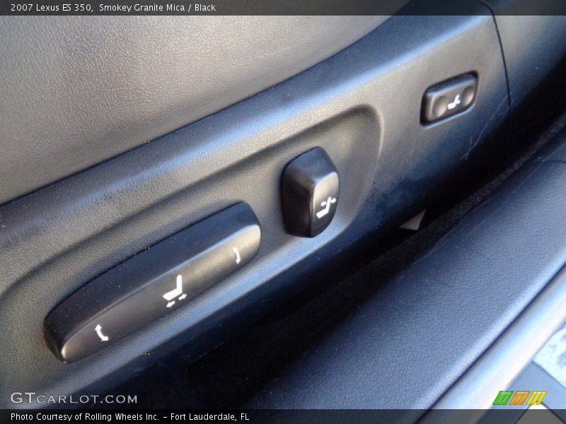 Smokey Granite Mica / Black 2007 Lexus ES 350