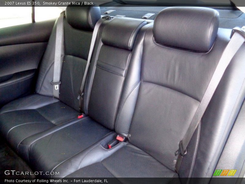 Smokey Granite Mica / Black 2007 Lexus ES 350