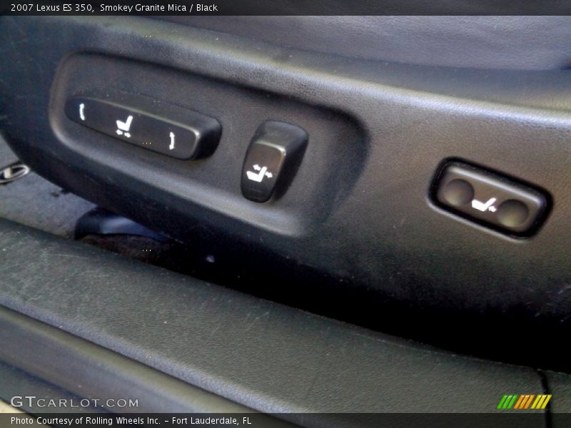 Smokey Granite Mica / Black 2007 Lexus ES 350