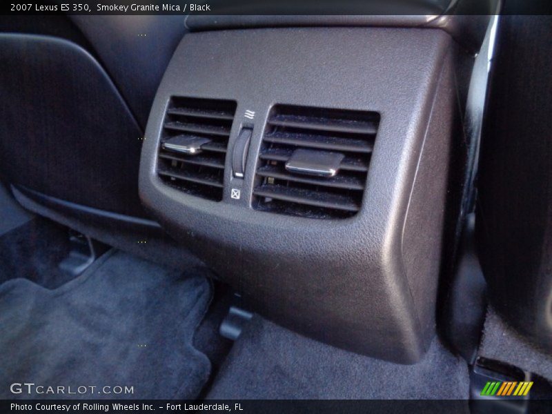 Smokey Granite Mica / Black 2007 Lexus ES 350