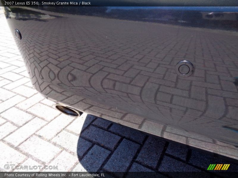 Smokey Granite Mica / Black 2007 Lexus ES 350