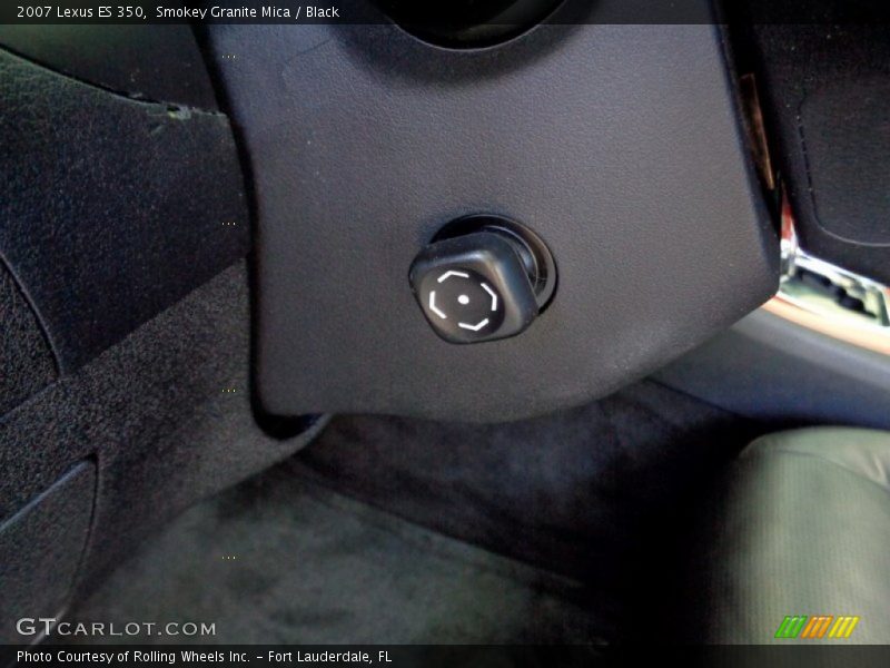 Smokey Granite Mica / Black 2007 Lexus ES 350