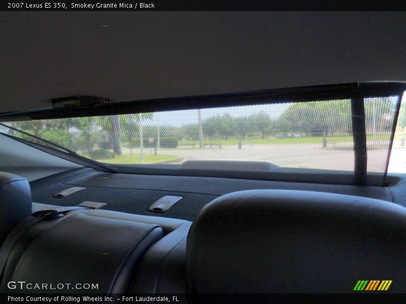 Smokey Granite Mica / Black 2007 Lexus ES 350