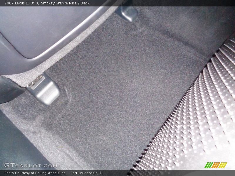 Smokey Granite Mica / Black 2007 Lexus ES 350