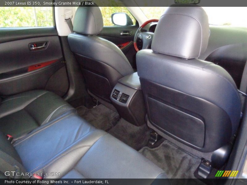 Smokey Granite Mica / Black 2007 Lexus ES 350