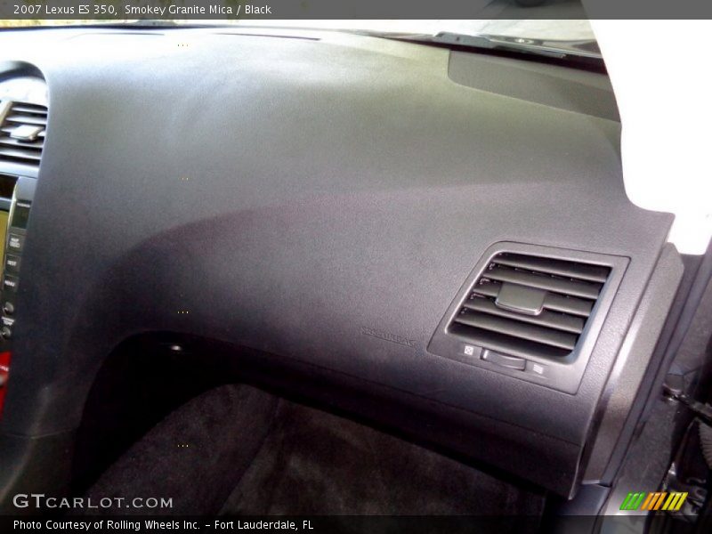 Smokey Granite Mica / Black 2007 Lexus ES 350