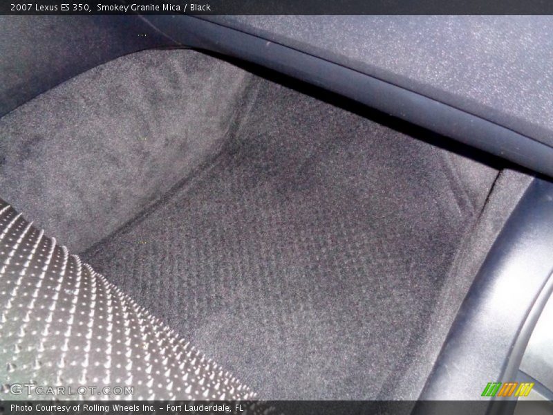 Smokey Granite Mica / Black 2007 Lexus ES 350