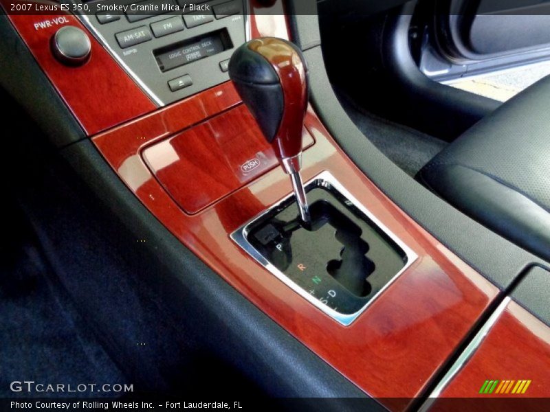 Smokey Granite Mica / Black 2007 Lexus ES 350