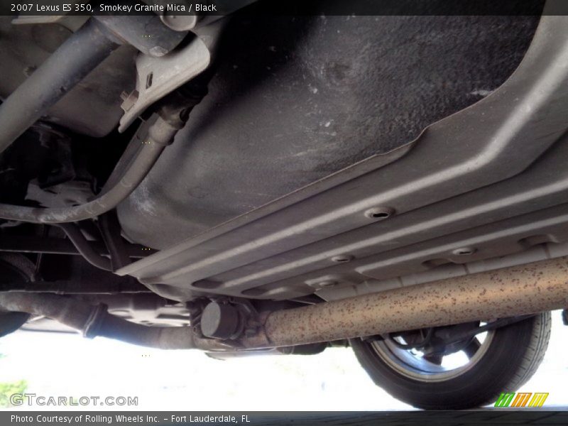 Smokey Granite Mica / Black 2007 Lexus ES 350