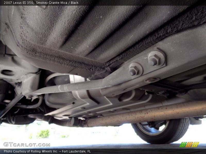 Smokey Granite Mica / Black 2007 Lexus ES 350