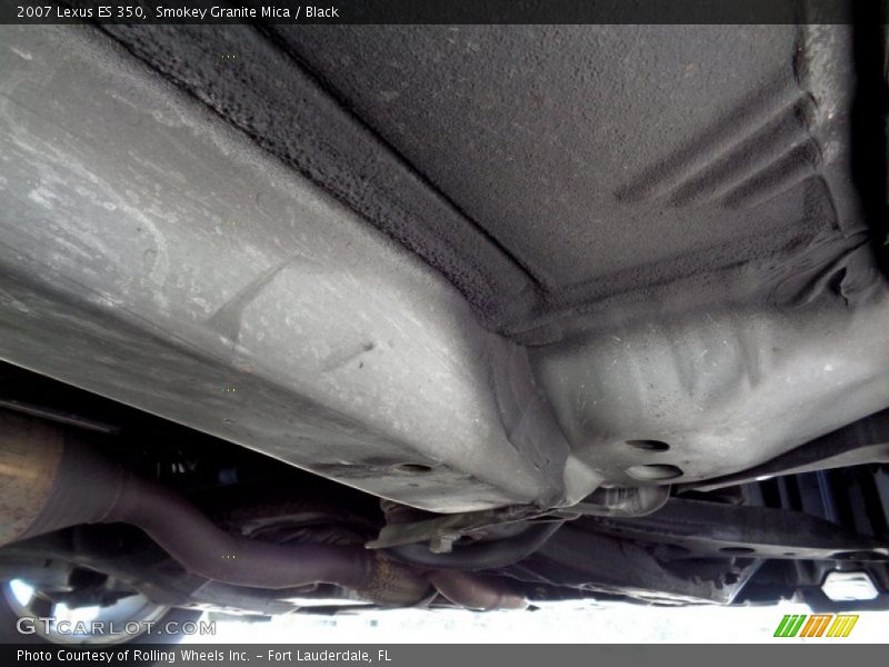 Smokey Granite Mica / Black 2007 Lexus ES 350