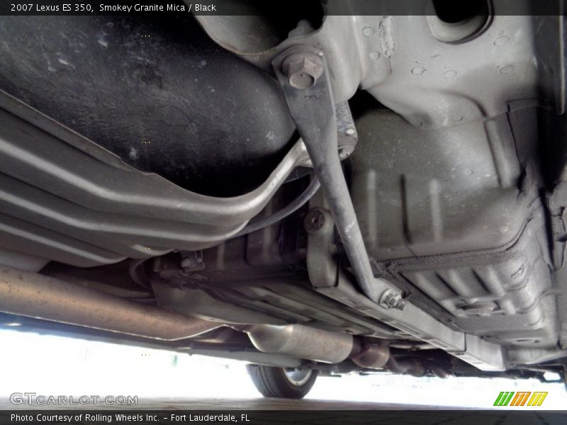Smokey Granite Mica / Black 2007 Lexus ES 350