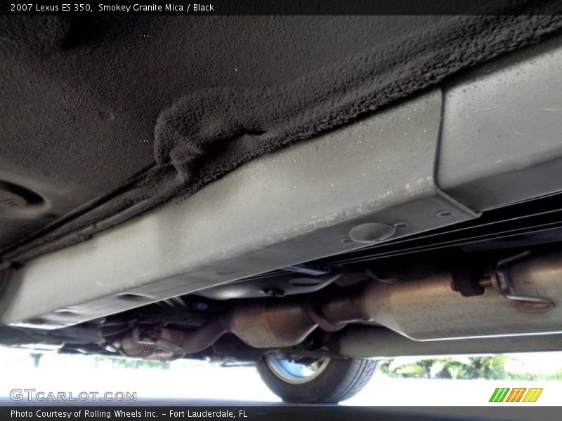Smokey Granite Mica / Black 2007 Lexus ES 350