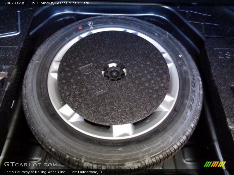 Smokey Granite Mica / Black 2007 Lexus ES 350