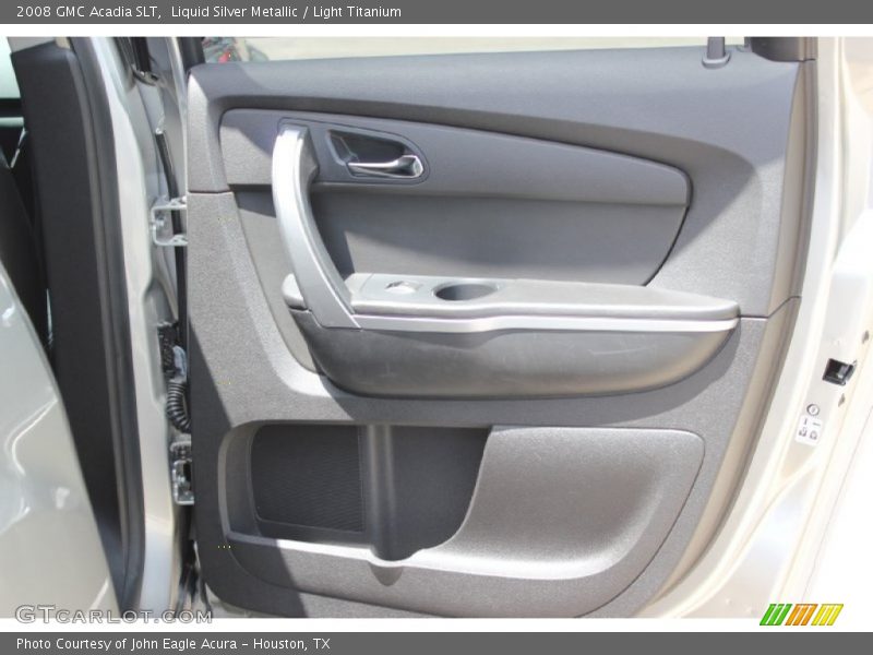 Liquid Silver Metallic / Light Titanium 2008 GMC Acadia SLT