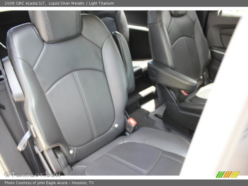 Liquid Silver Metallic / Light Titanium 2008 GMC Acadia SLT