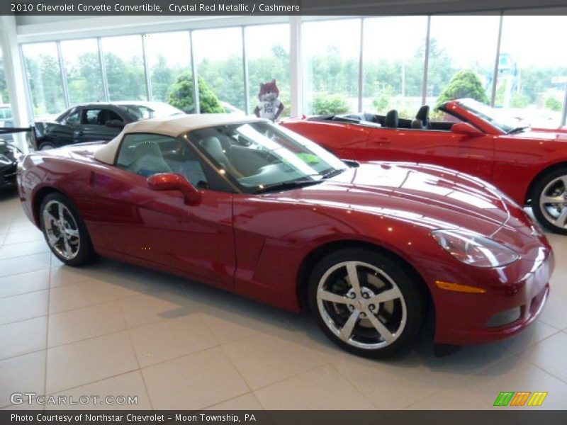 Crystal Red Metallic / Cashmere 2010 Chevrolet Corvette Convertible