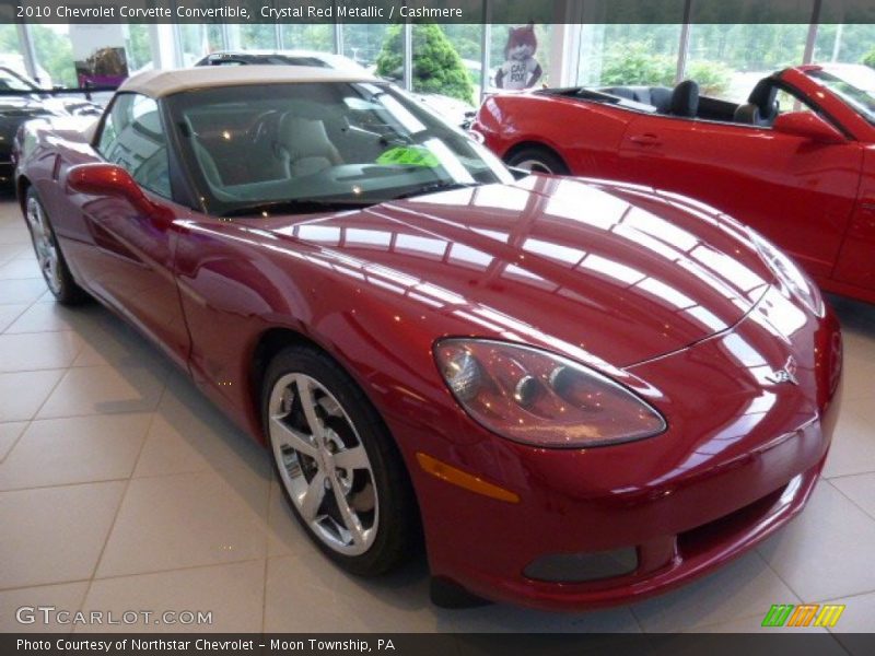 Crystal Red Metallic / Cashmere 2010 Chevrolet Corvette Convertible