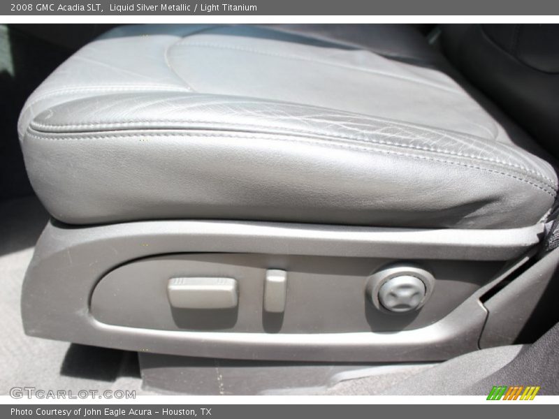 Liquid Silver Metallic / Light Titanium 2008 GMC Acadia SLT