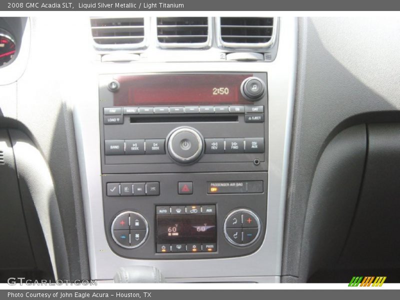 Liquid Silver Metallic / Light Titanium 2008 GMC Acadia SLT