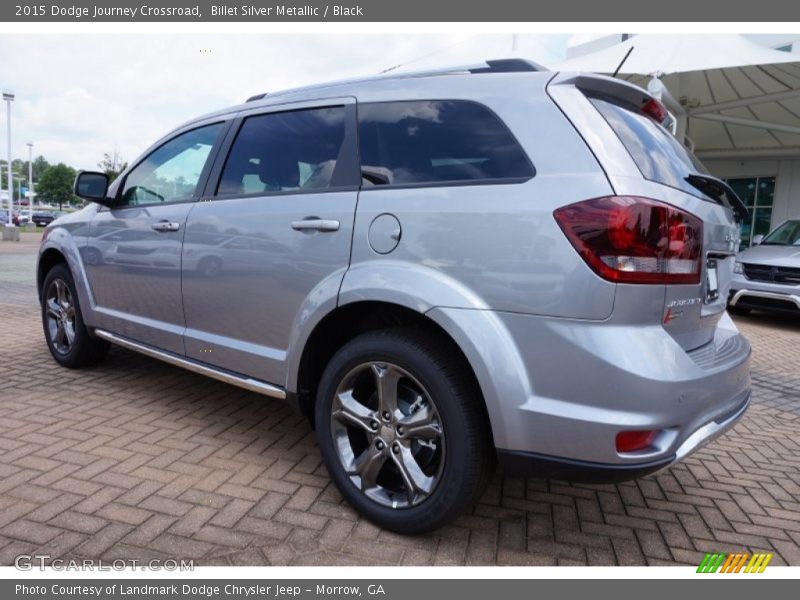 Billet Silver Metallic / Black 2015 Dodge Journey Crossroad
