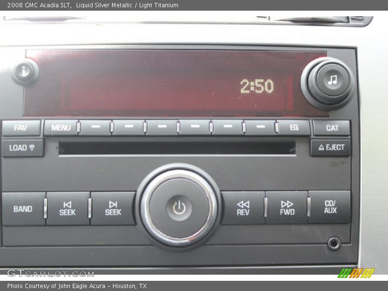 Liquid Silver Metallic / Light Titanium 2008 GMC Acadia SLT