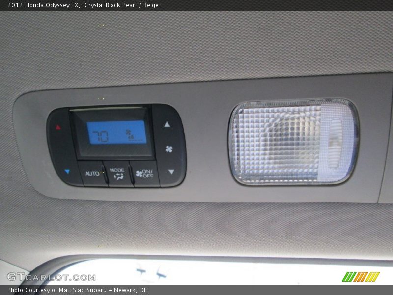 Crystal Black Pearl / Beige 2012 Honda Odyssey EX